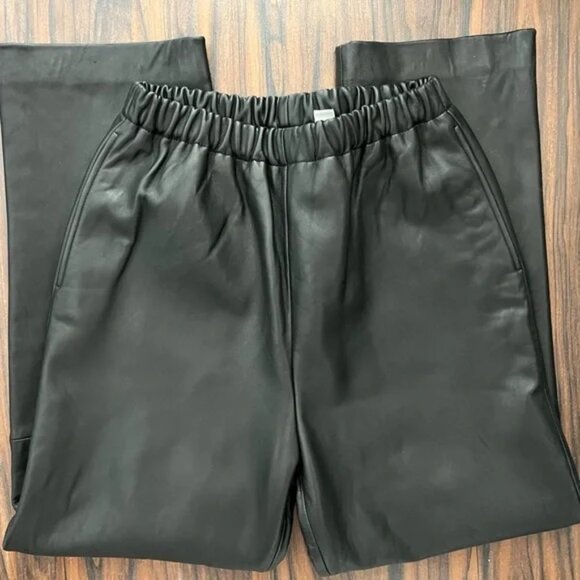 Nordstrom Genuine Leather Pants - Picture 1 of 17